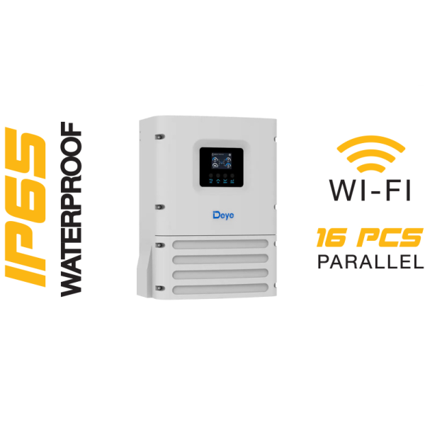 DEYE 6KW Tam Sinüs Akıllı Off-Grid 48V (IP65)